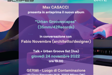  immagine 24 novembre: Max Casacci // live + talk