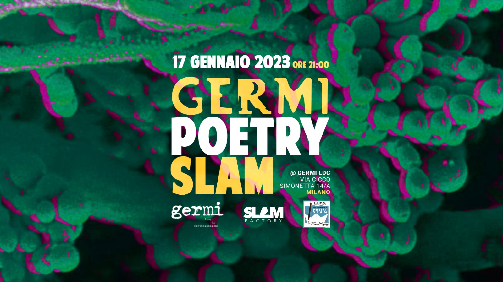 Immagine 17 GENNAIO: GERMI POETRY SLAM