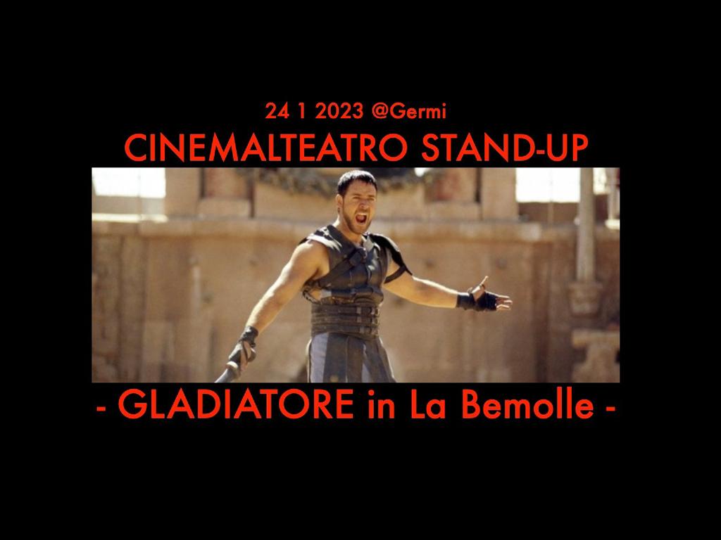 Immagine 24 gennaio: cinemalteatro – Il gladiatore