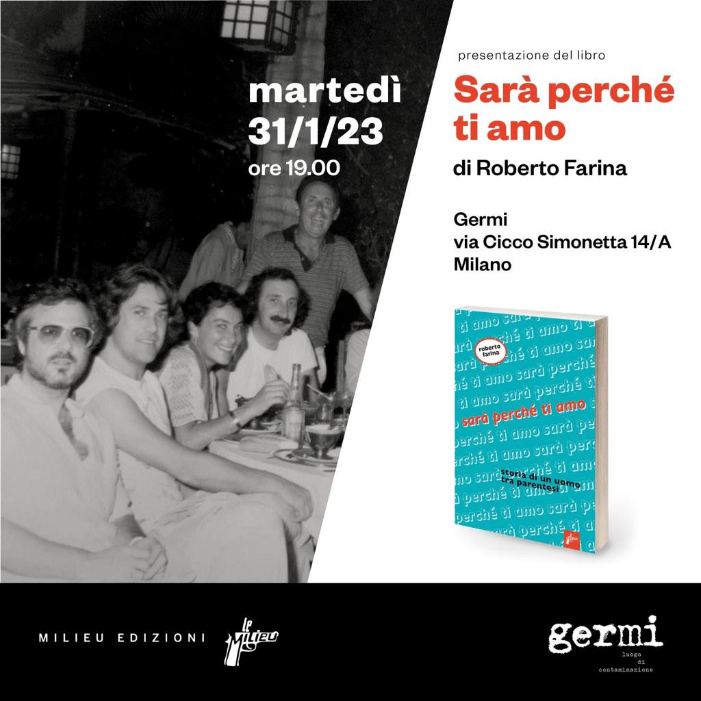 Immagine 31 gennaio roberto farina “sarà perchè ti amo”