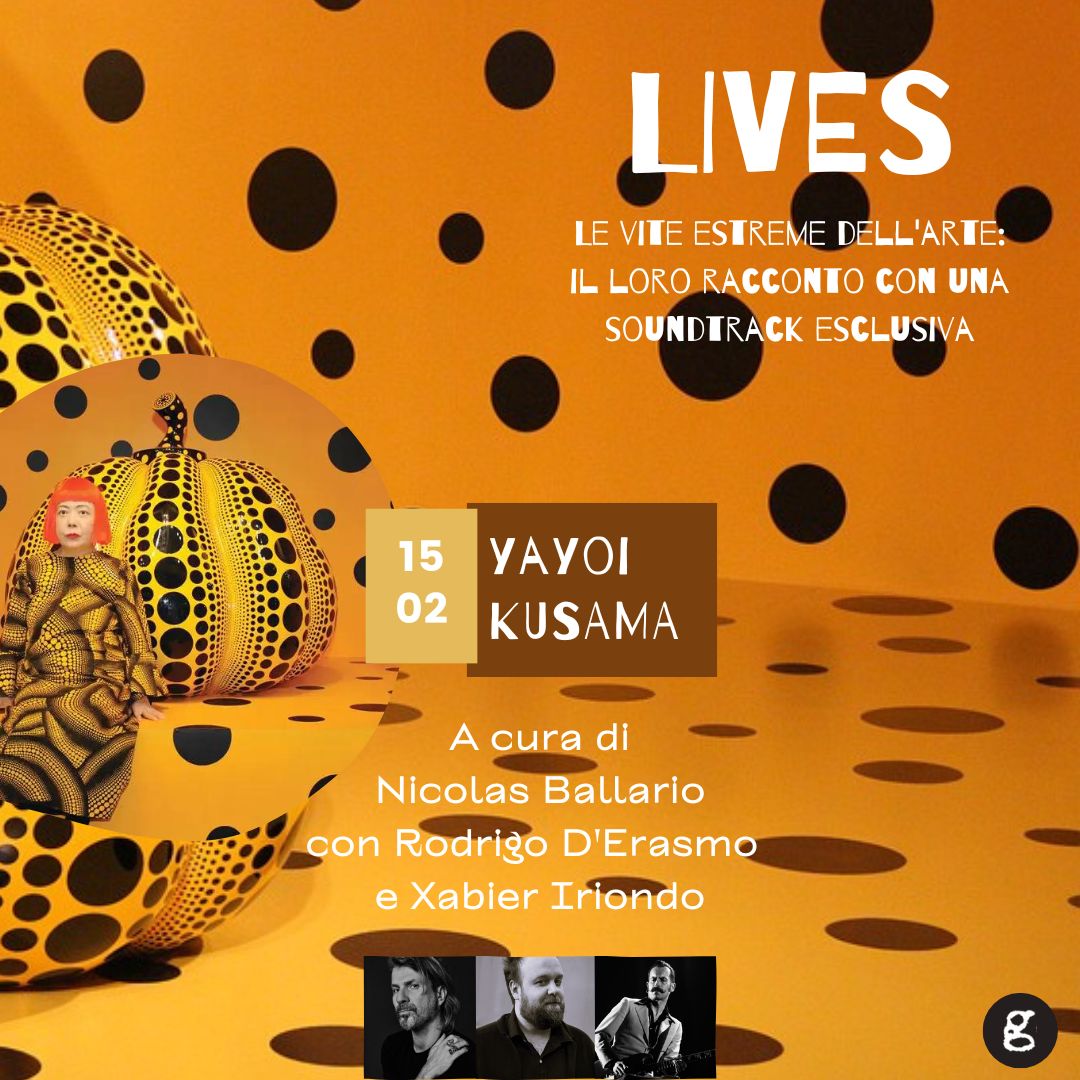 Immagine 15 febbraio LIVES: YAYOI KUSAMA