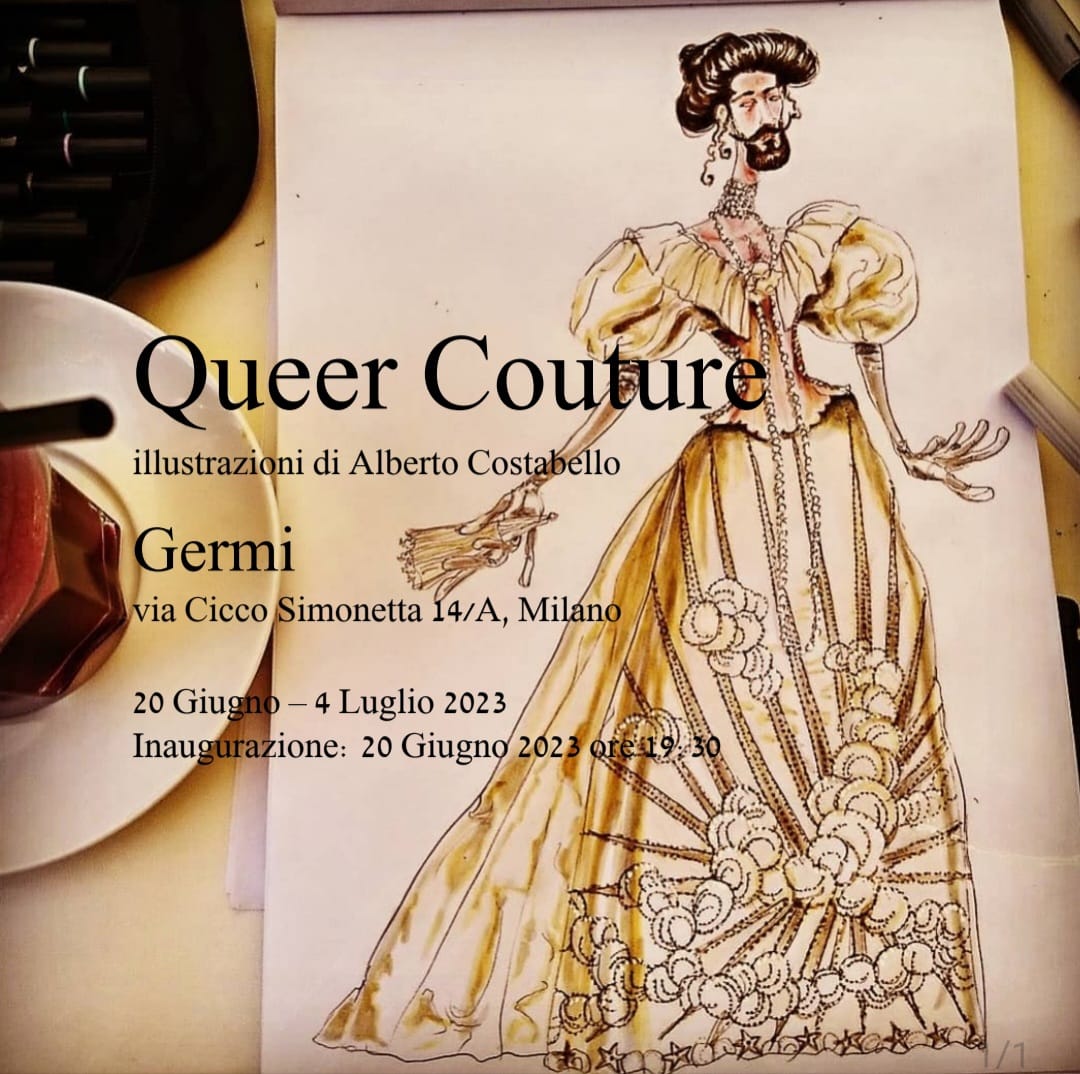 Immagine 20 giugno: MOSTRA “Queer Couture” di Alberto Costabello