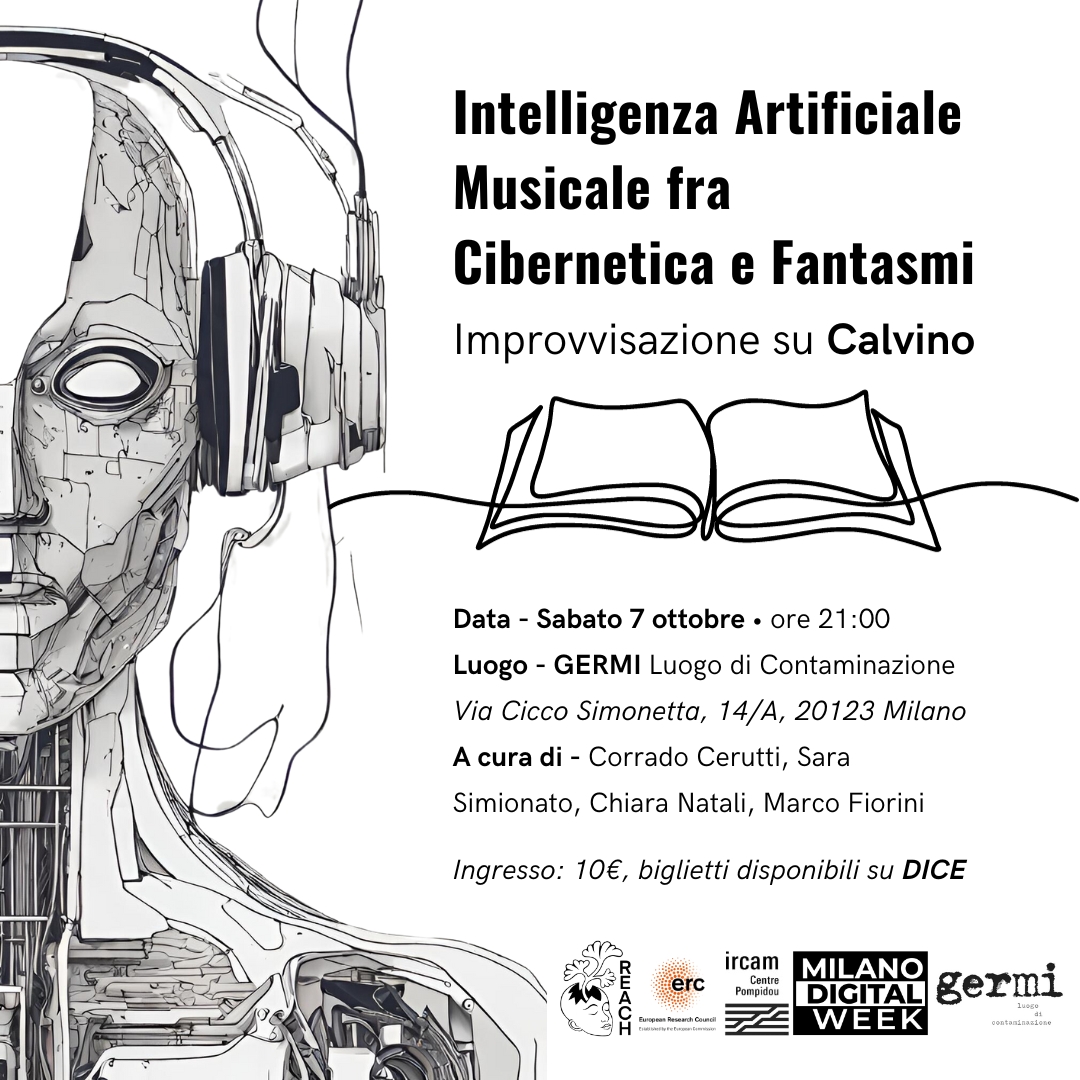 Immagine 7 ottobre: AI Musicale fra Cibernetica e Fantasmi