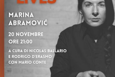  immagine 20 novembre Lives: Marina Abramović