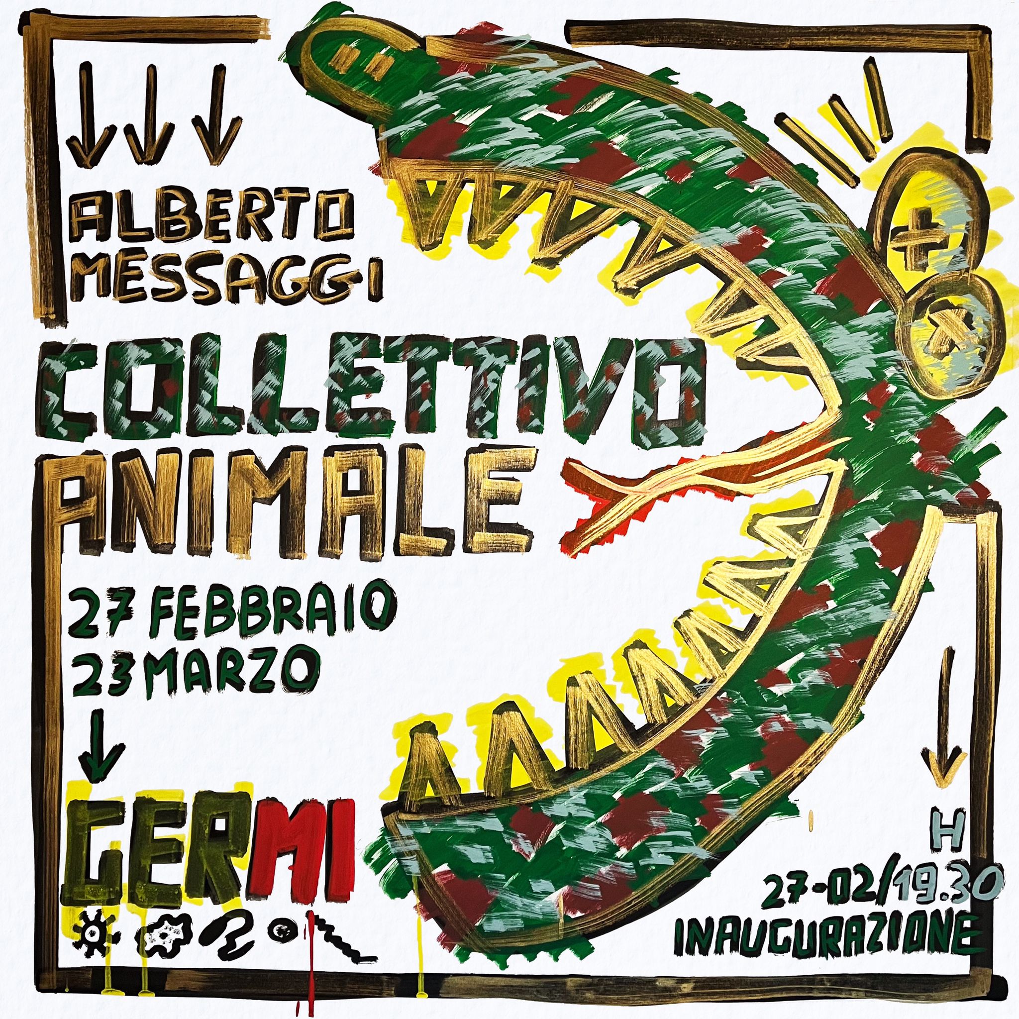 Immagine 27 febbraio: inagurazione “Collettivo Animale” di Alberto Messaggi