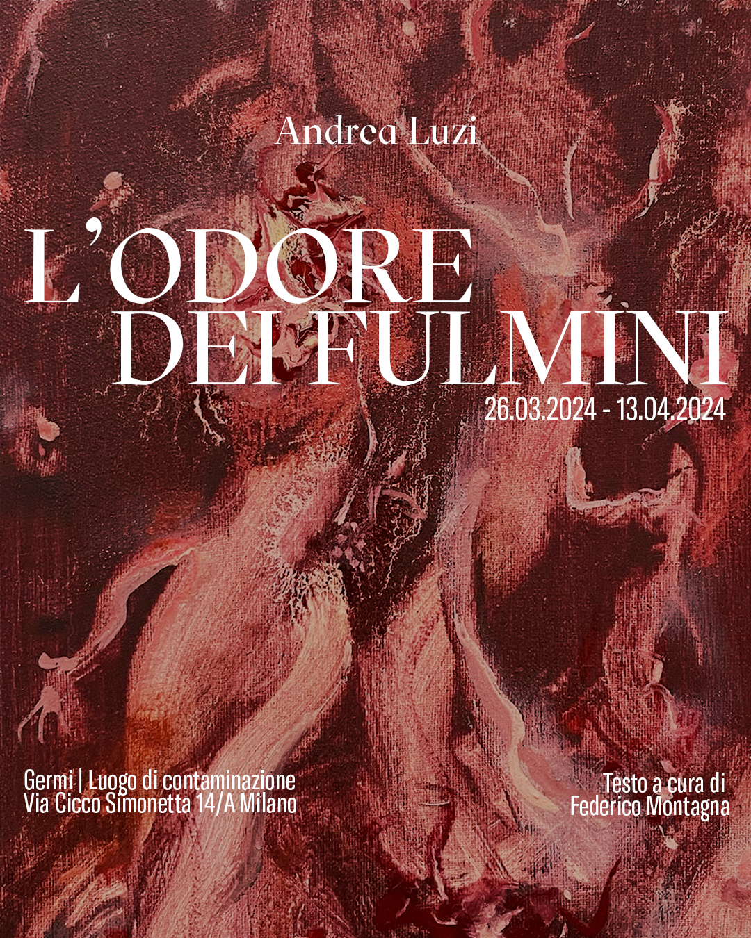 Immagine 26 marzo: “L’odore dei fulmini” di Andrea Luzi