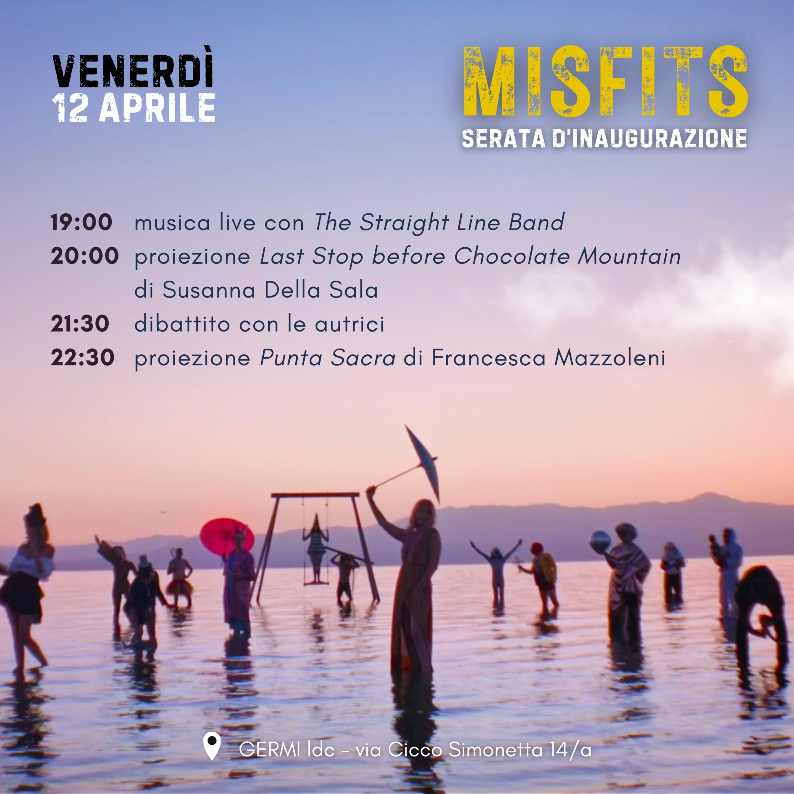 Immagine 12 aprile: MISFITS – rassegna di cinema del reale