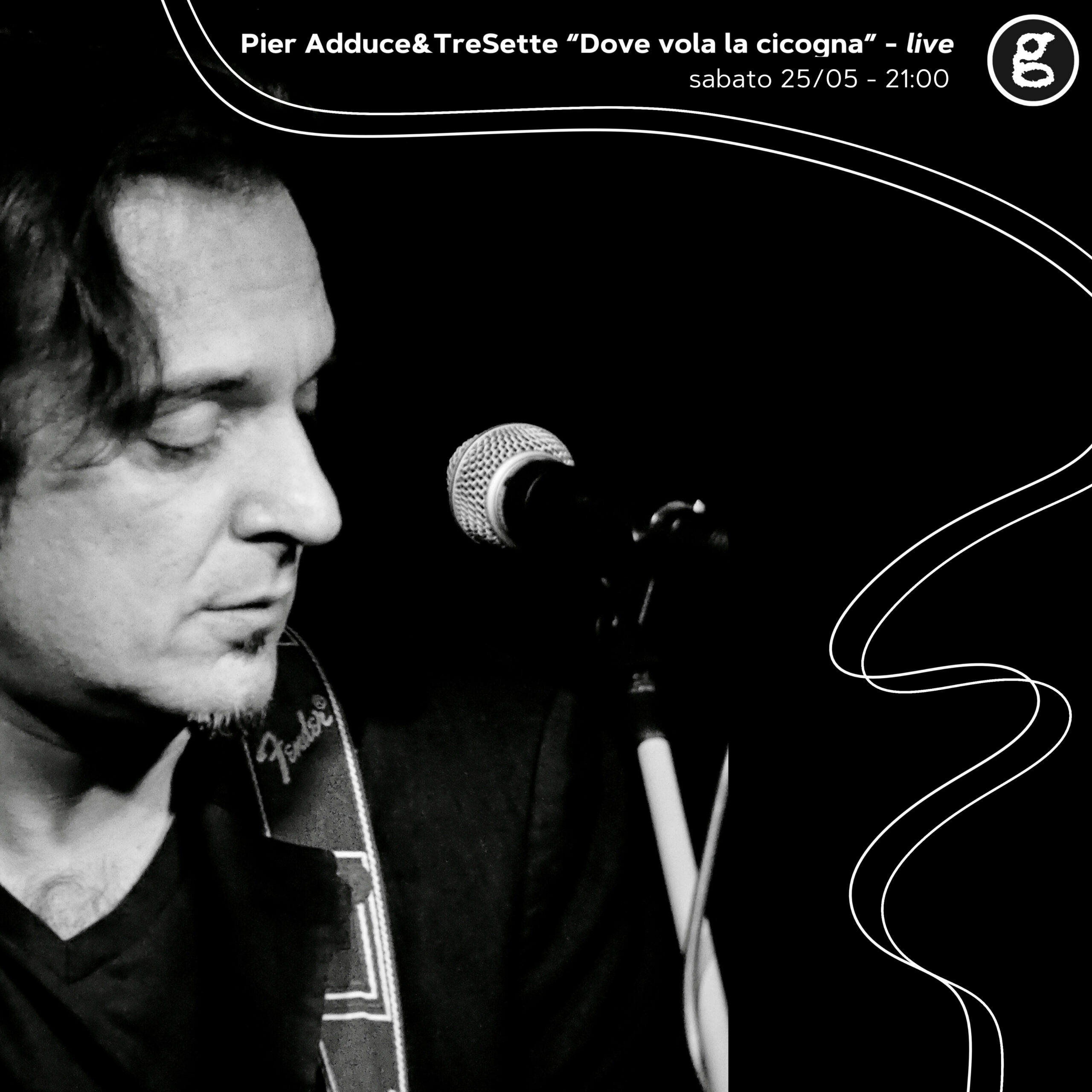 Immagine 25 maggio: Pier Adduce & TreSette “Dove vola la cicogna”