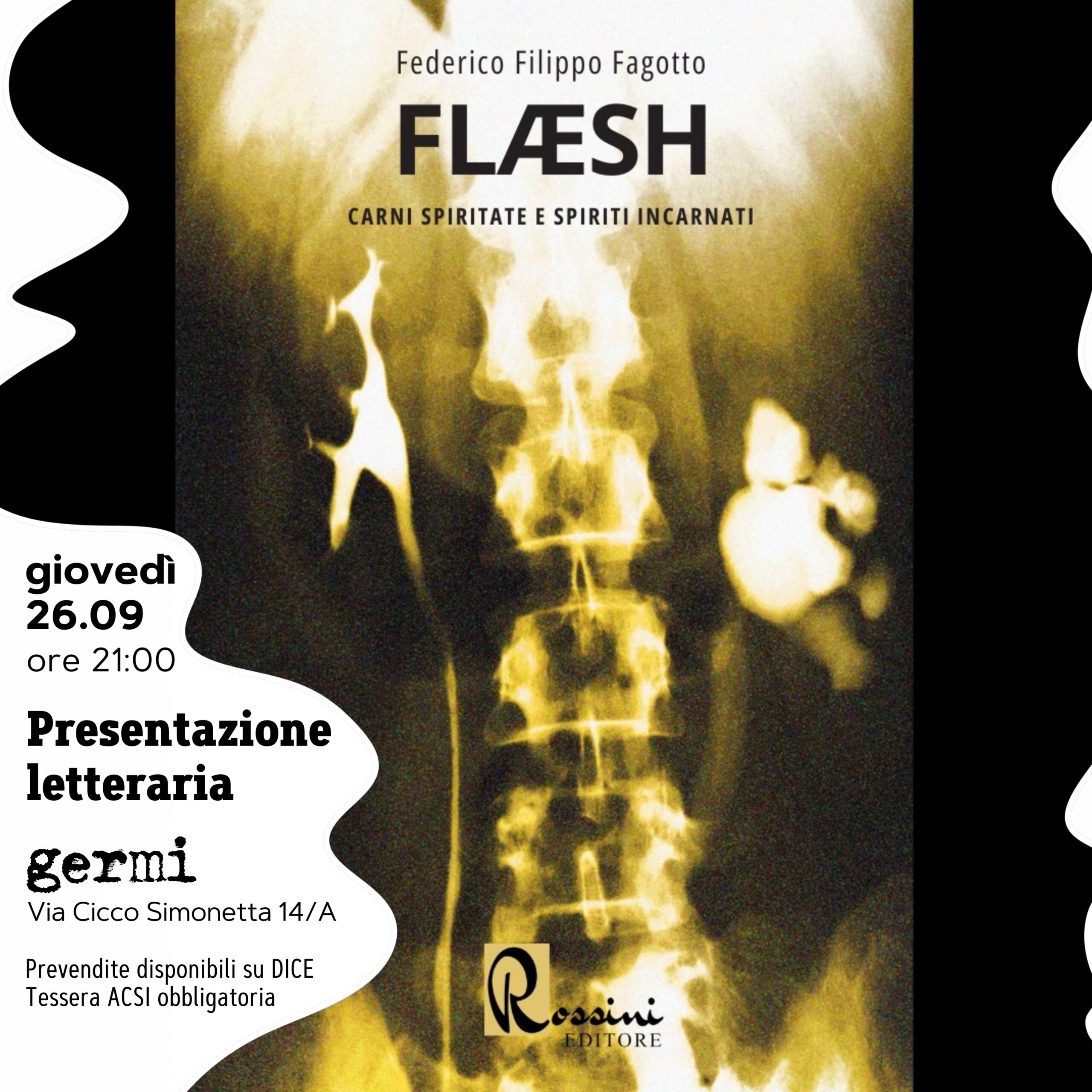 Immagine 26 settembre: FLÆSH | Carni spiritate e spiriti incarnati