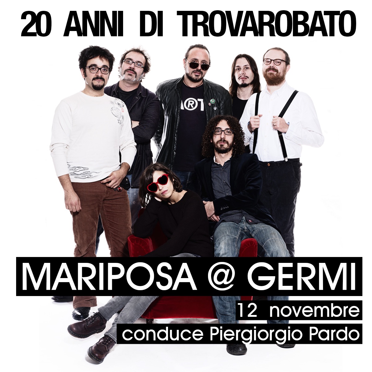 Immagine 12 novembre: MARIPOSA | 20 anni di Trovarobato