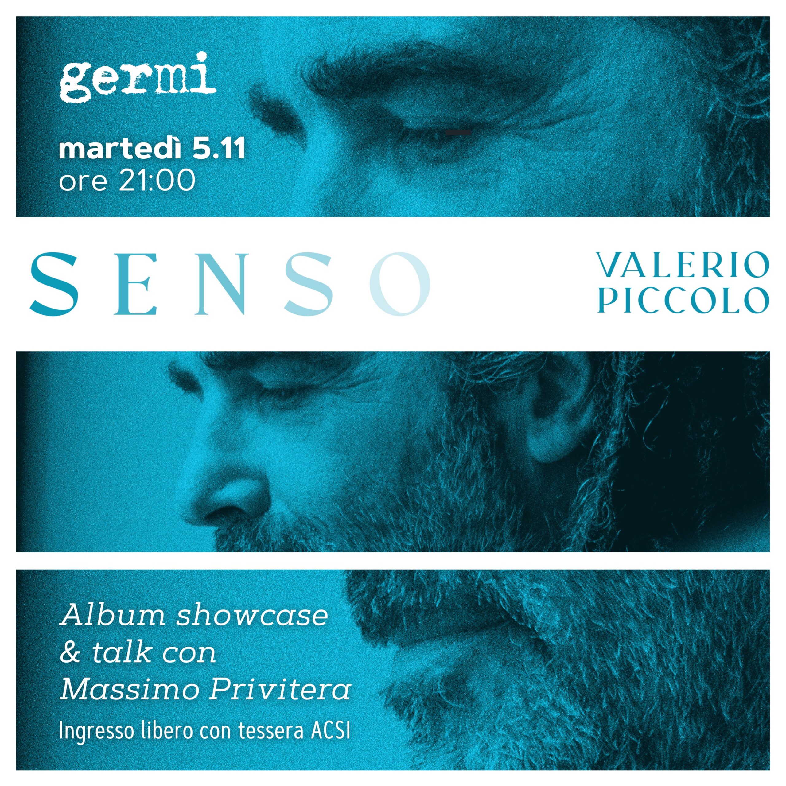 Immagine 5 novembre: Valerio Piccolo presenta “SENSO”