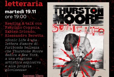  immagine 19 novembre: About “Sonic Life” di Thurston Moore
