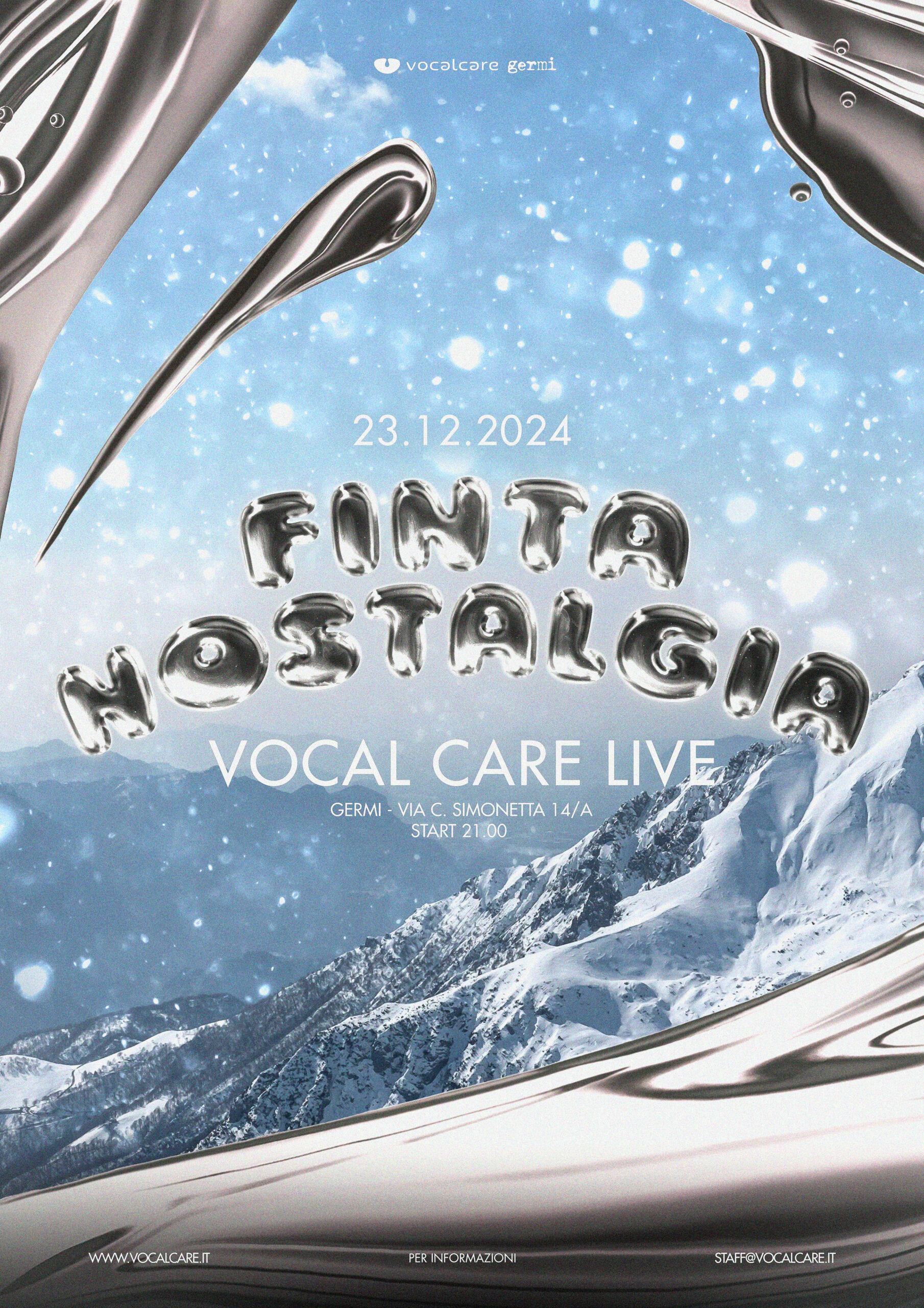 Immagine 23 dicembre: FINTA NOSTALGIA – Vocal Care
