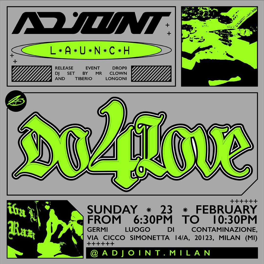Immagine 23 febbraio: ADJOINT – DO4LOVE/DROP0