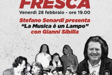  immagine 28 febbraio: Stefano Senardi • La musica è un lampo