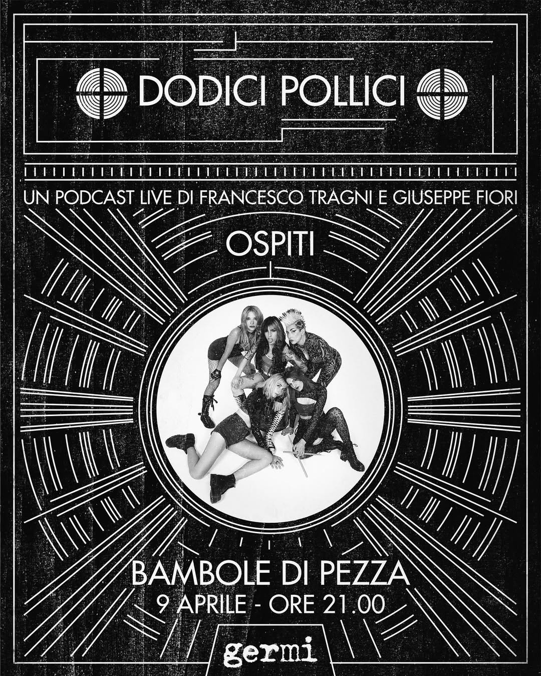 Immagine 9 aprile: Dodici Pollici • Bambole di Pezza