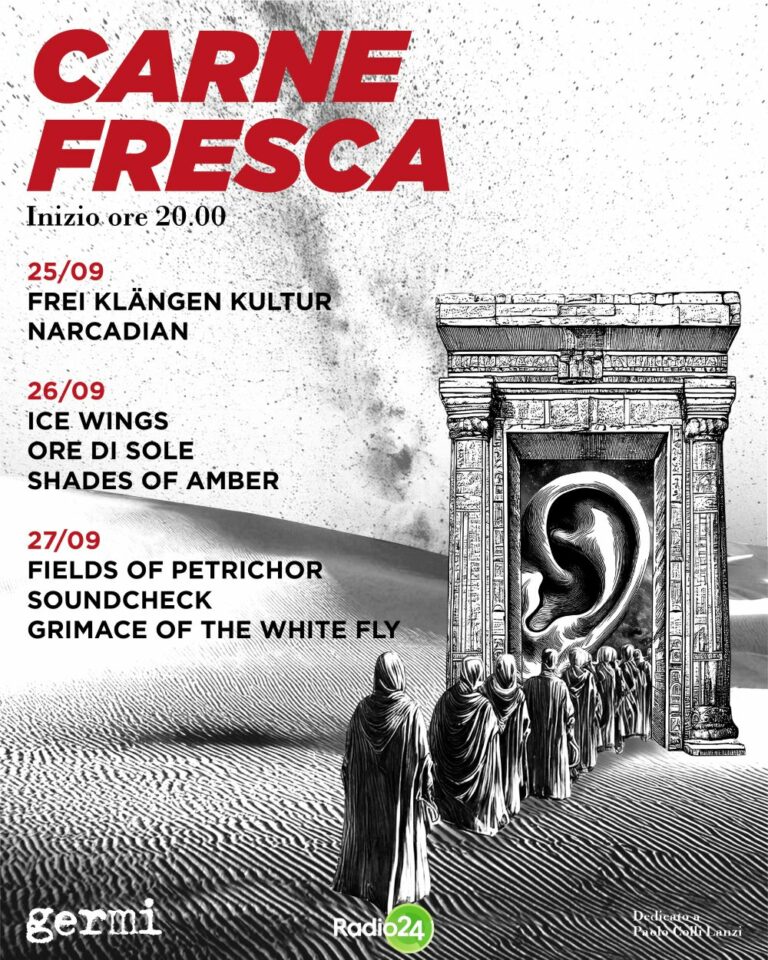 25-26-27 SETTEMBRE: CARNE FRESCA - Suoni dal Futuro