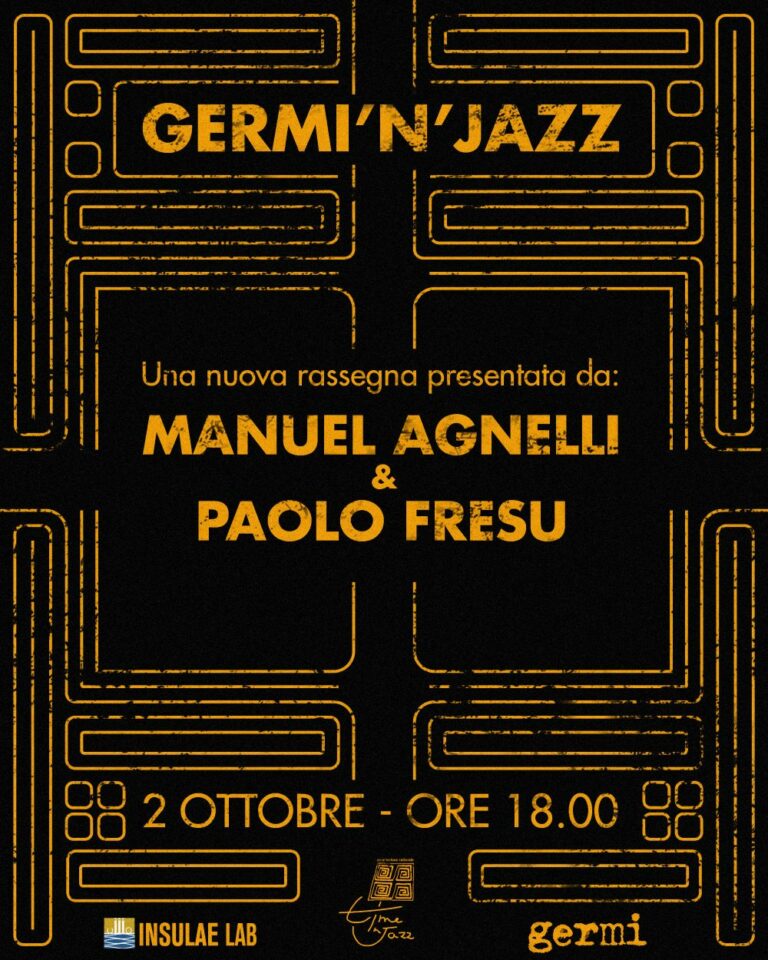 GERMI'N'JAZZ conferenza stampa con Manuel Agnelli e Paolo Fresu