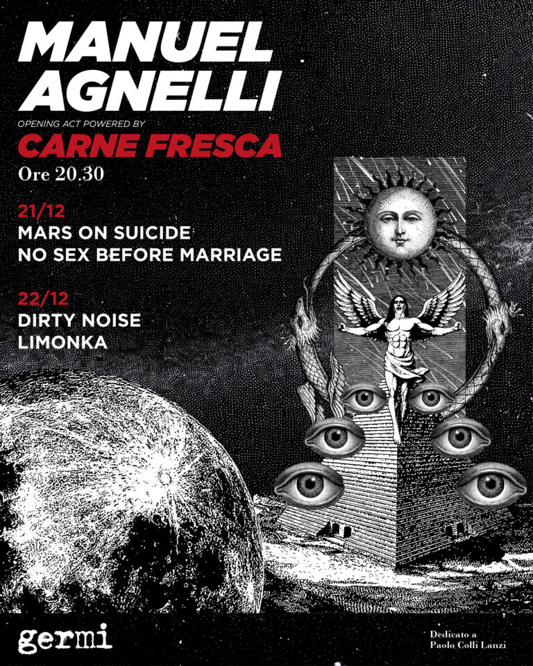 MANUEL AGNELLI LIVE - OPENING ACT POWERED BY CARNE FRESCA