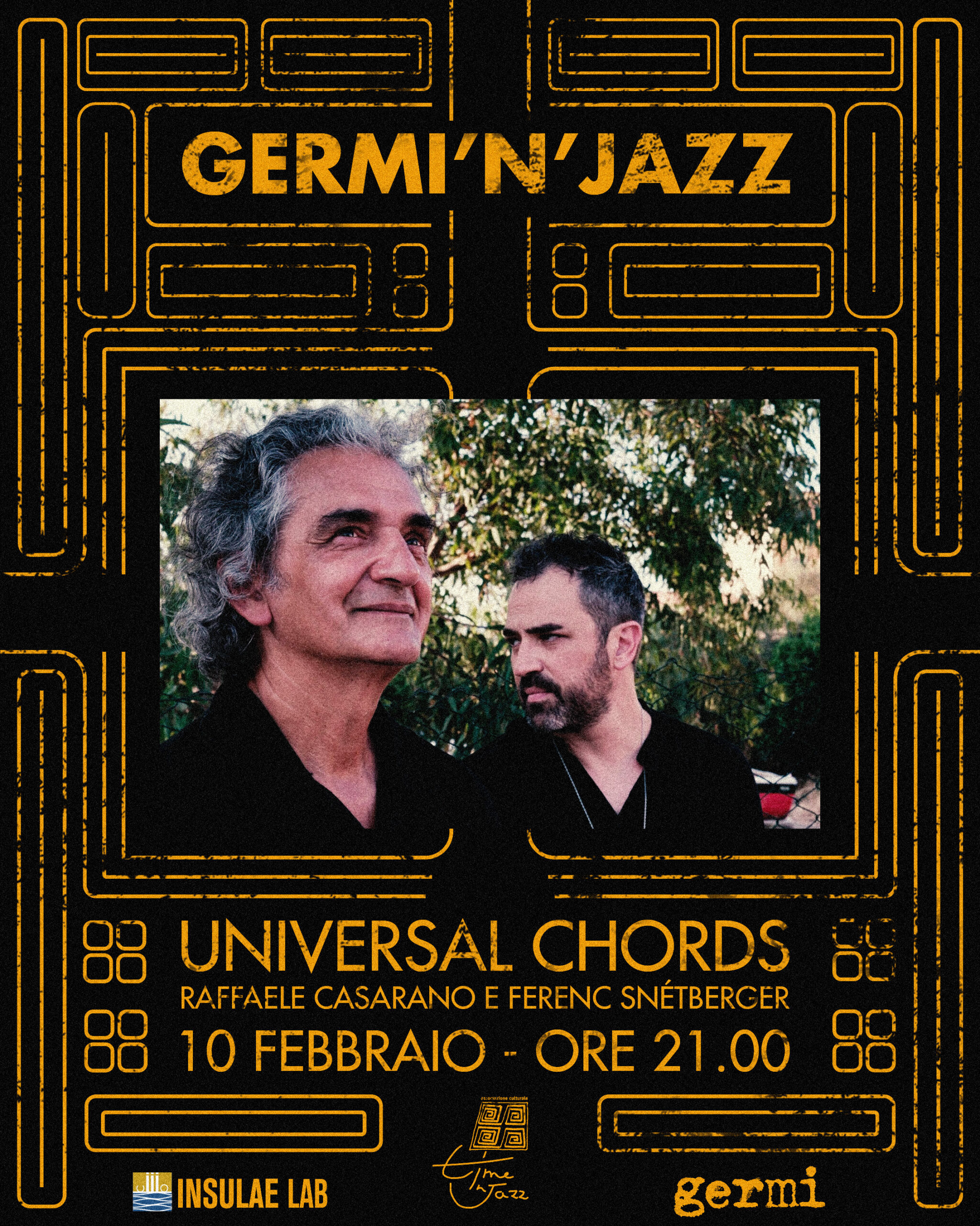 Immagine 10 FEBBRAIO: GERMI’N’JAZZ • UNIVERSAL CHORDS
